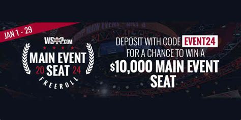 Free Tickets: Win a WSOP 2024 Main Event Seat at WSOP .